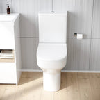Nes Home Modern Comfort Height Close Coupled Toilet & Cistern & Soft Close Seat — alternate product view 5