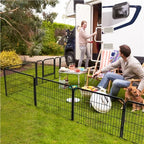 6 Panel Pet Playpen Heavy Duty Puppy Dog Pen Cat Rabbit Fence Foldable 60cm High — alternate product view 3