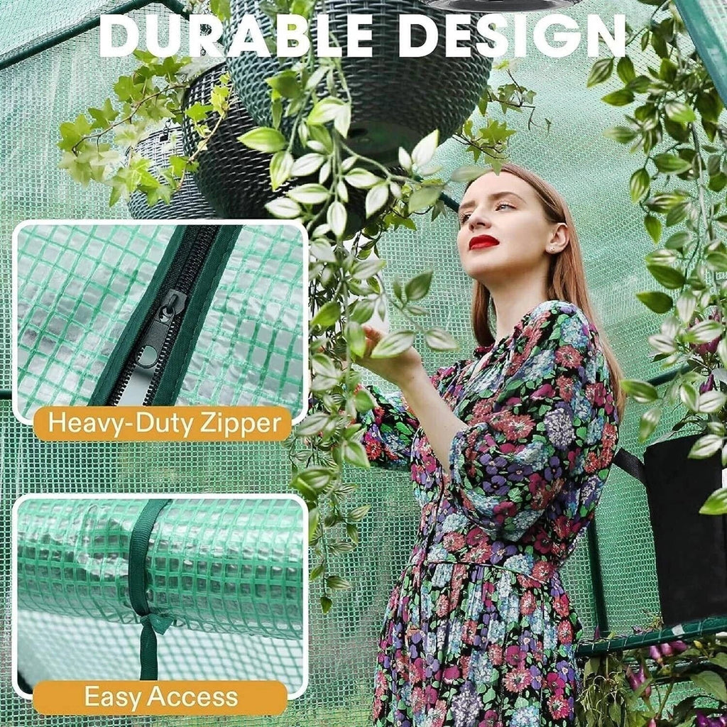 Replacement Spare PE Cover for Walk In Greenhouse Green House Garden — alternate product view 4