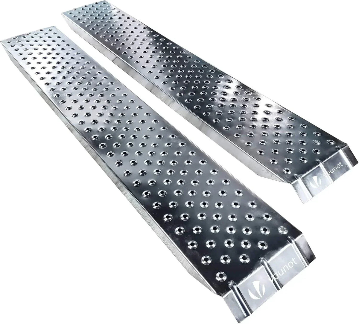 Set of 2 Loading Ramps Heavy Duty 400 kg Max Loading — on a clean white background