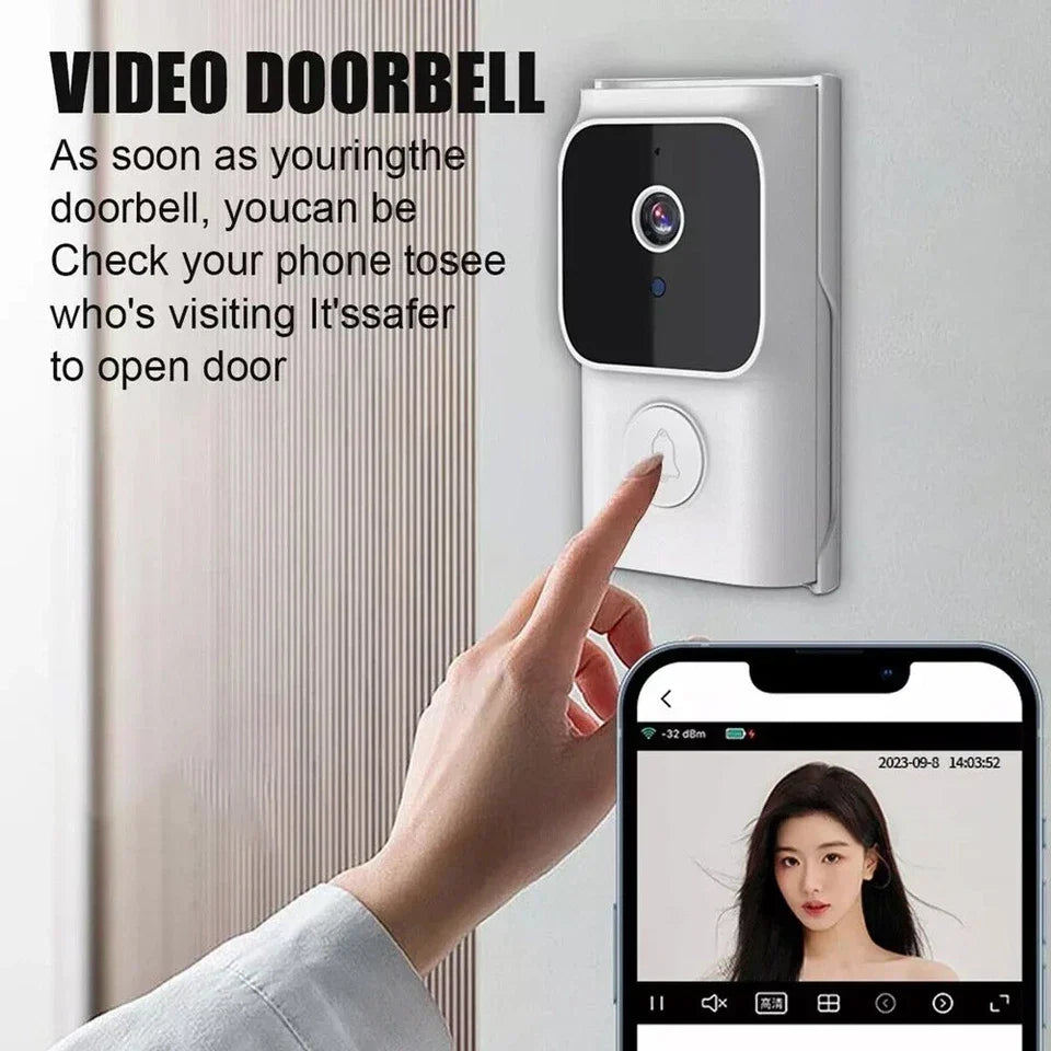 Wireless Smart Video Doorbell Wibell Security Intercom HD Video Camera Door Bell — alternate product view 5