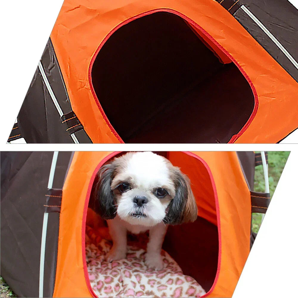 Sun-block Pet Tent Waterproof Tent Foldable Breathable Breathable Pet Shelter — alternate product view 8
