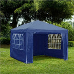 3x3m Gazebo With Sides Garden Marquee PE Awning Beach Tent — alternate product view 2
