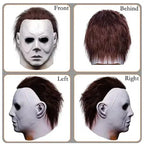 Halloween Cosplay Costume Michael Myers Mask Latex Full Head Killer Scary Prop — alternate product view 3