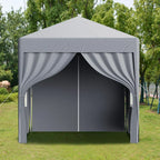 2X2M Pop-up Gazebo with 4 Sides Outdoor Garden Canopy Party Tent — alternate product view 3