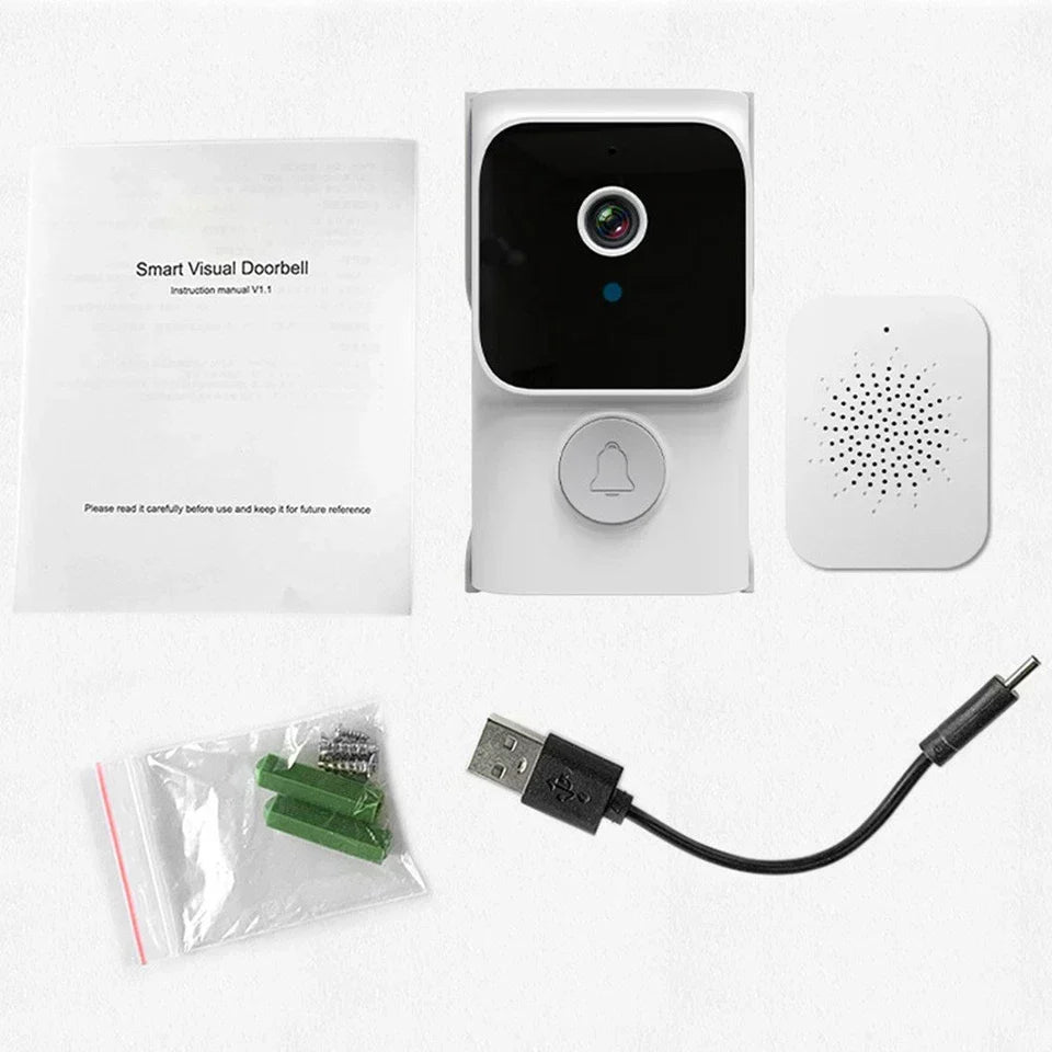 Wireless Smart Video Doorbell Wibell Security Intercom HD Video Camera Door Bell — alternate product view 10
