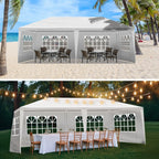 3x6M Gazebo Marquee Party Tent With Sides Waterproof Garden Patio Outdoor Canopy — alternate product view 5