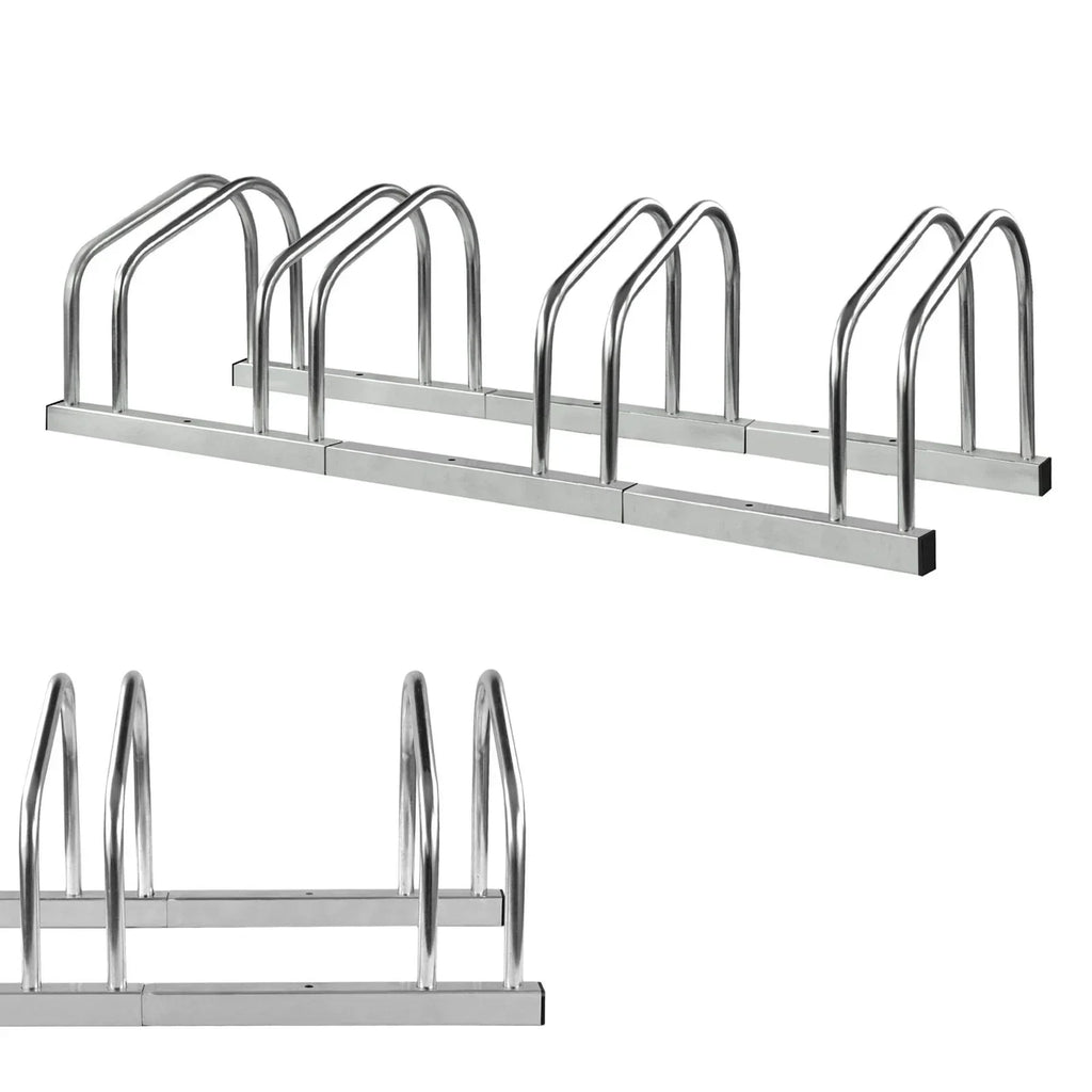 Bike Stand Rack For Bicycle Parking Stand Floor Wall Mount Indoor Outdoor New — 4 Rack — product view