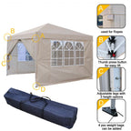 2.5x2.5m Pop Up Gazebo Marquee Outdoor Garden Party Tent Canopy with 4 Sides — alternate product view 7