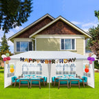 3x6M Gazebo Marquee Party Tent With Sides Waterproof Garden Patio Outdoor Canopy — alternate product view 4
