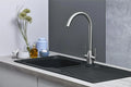 Kitchen Sink Single black 1.0 Bowl Reversible Inset With Waste Kit — main product view