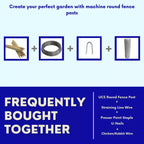 Round Fence Posts — 10 Packs — Multiple Sizes — alternate product view 9