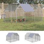 Chicken Run W/ Roof, Walk In Chicken Coop, Hen House Duck Pen — alternate product view 2