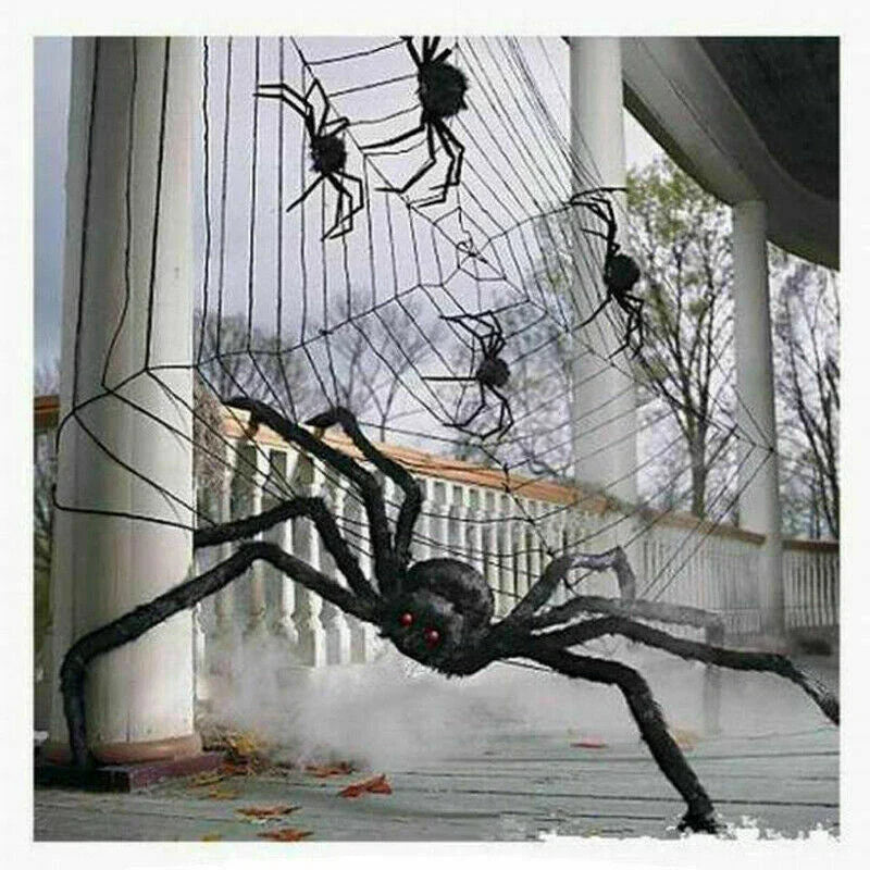 Large Halloween Big Giant Spider Indoor Outdoor Decoration Haunted House Prop — alternate product view 6