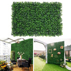 6X Artificial Plant Fence Greenery Wall Hedge Grass Mat Foliage Screen Panels UK — alternate product view 8