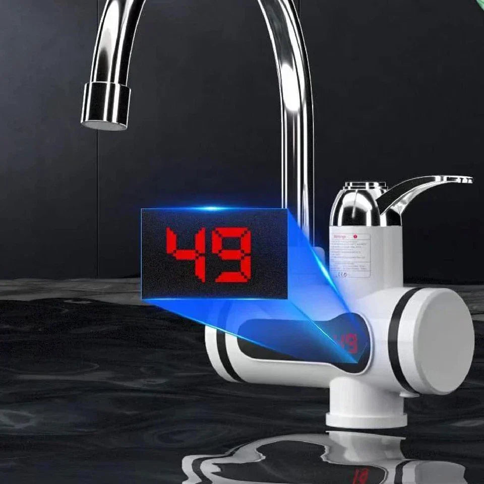 360° Kitchen Electric Heater Instant LED Faucet Home Hot Water Tap Fast Heat New — alternate product view 2
