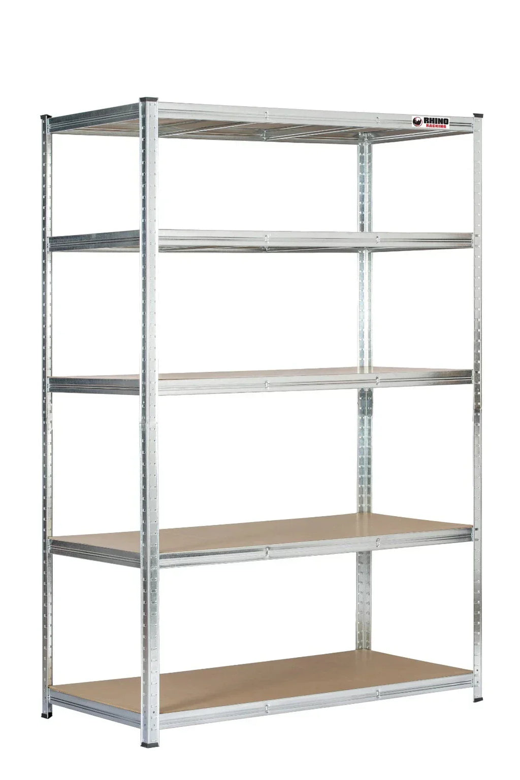 5 Tier Blue Metal Garage Shelving Unit 1000kg 180x120x60cm — alternate product view 8