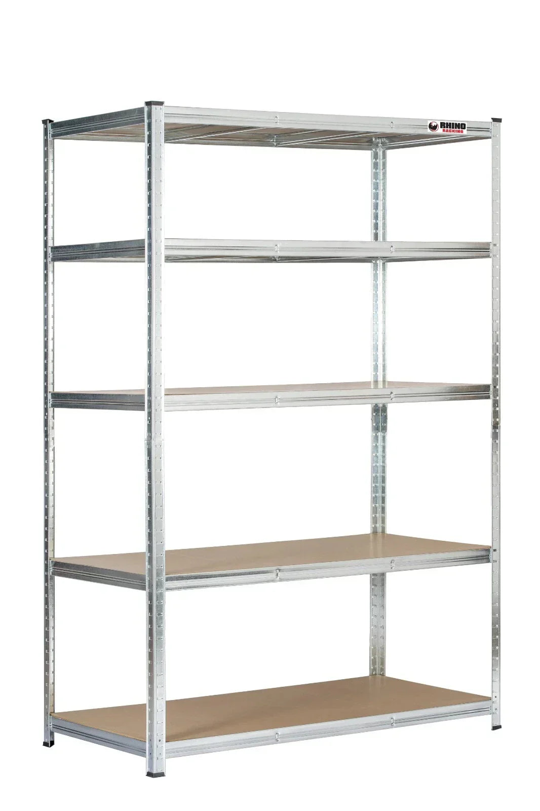5 Tier Blue Metal Garage Shelving Unit 1000kg 180x120x60cm — alternate product view 8
