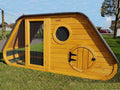 Large Chicken Coop Chicken House Hatched Noah's Ark Hen House Rabbit Hutch — alternate product view 2