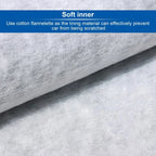 Waterproof 6 Layer Car Cover Heavy Duty Cotton Lined UV Protection — alternate product view 6