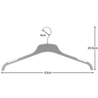Strong Plastic Coat Clothes Hangers for Tops, Shirts, Dresses — alternate product view 9