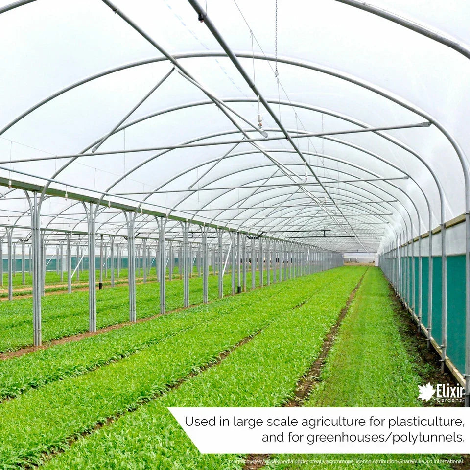 2m x 5m 500g Clear Polythene Plastic Green house Sheeting Heavy Duty Building — alternate product view 2