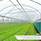 2m x 5m 500g Clear Polythene Plastic Green house Sheeting Heavy Duty Building — alternate product view 2