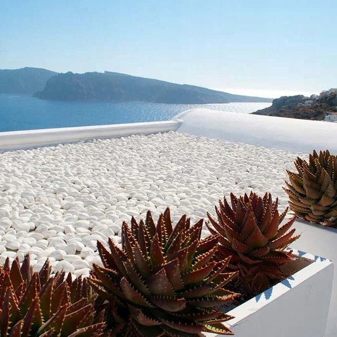Decorative MARBLE EXTRA WHITE Stones / Pebbles HOME & GARDEN AQUARIUM 20-70 mm — alternate product view 5
