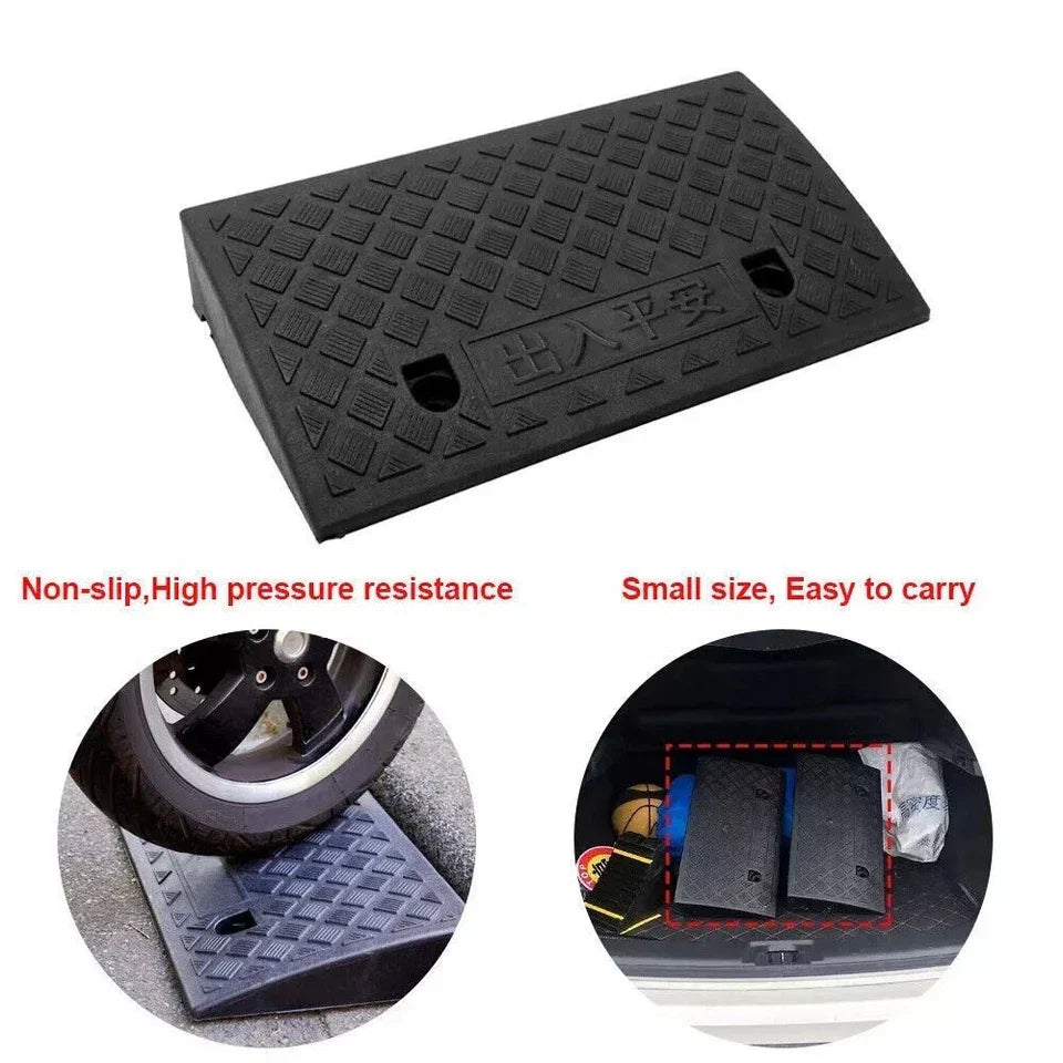 2pcs 50cm Heavy Duty Kerb Door Ramps Wheelchair Mobility Scooter Access Ramp — alternate product view 7