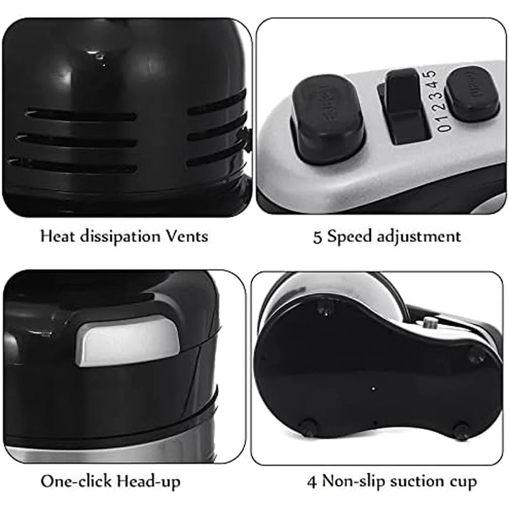 Stand Mixer for Baking Food with Dough Hooks 4.2l Whisk Attachment Beaters — alternate product view 7