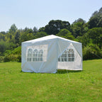 3x3m Waterproof Garden Outdoor PE Gazebo Marquee Canopy Party Tent — alternate product view 2