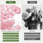 190cm Tall Artificial Cherry Blossom Tree Faux Floral Plant 1170 Flowers — alternate product view 6