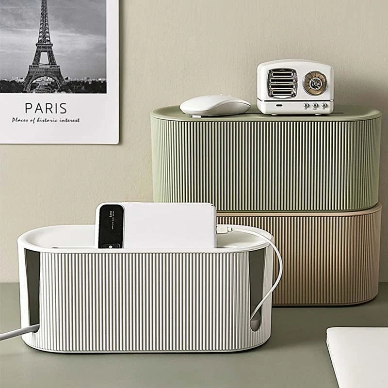 Cable Tidy Storage Box with Lid — alternate product view 8