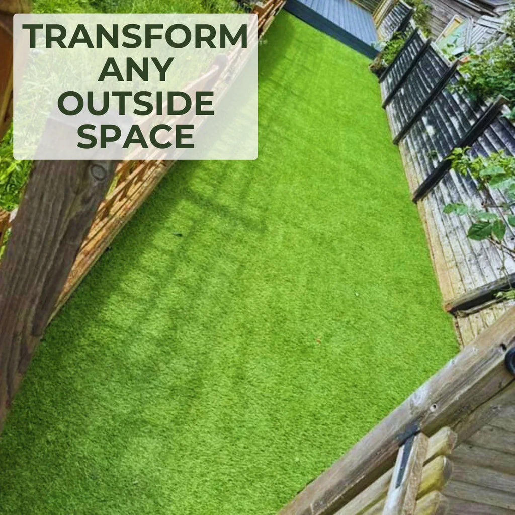30mm Realistic Artificial Grass Natural Look Lawn Turf — alternate product view 5