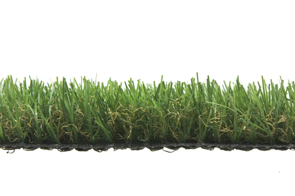 30mm Realistic Artificial Grass Natural Look Lawn Turf — on a clean white background