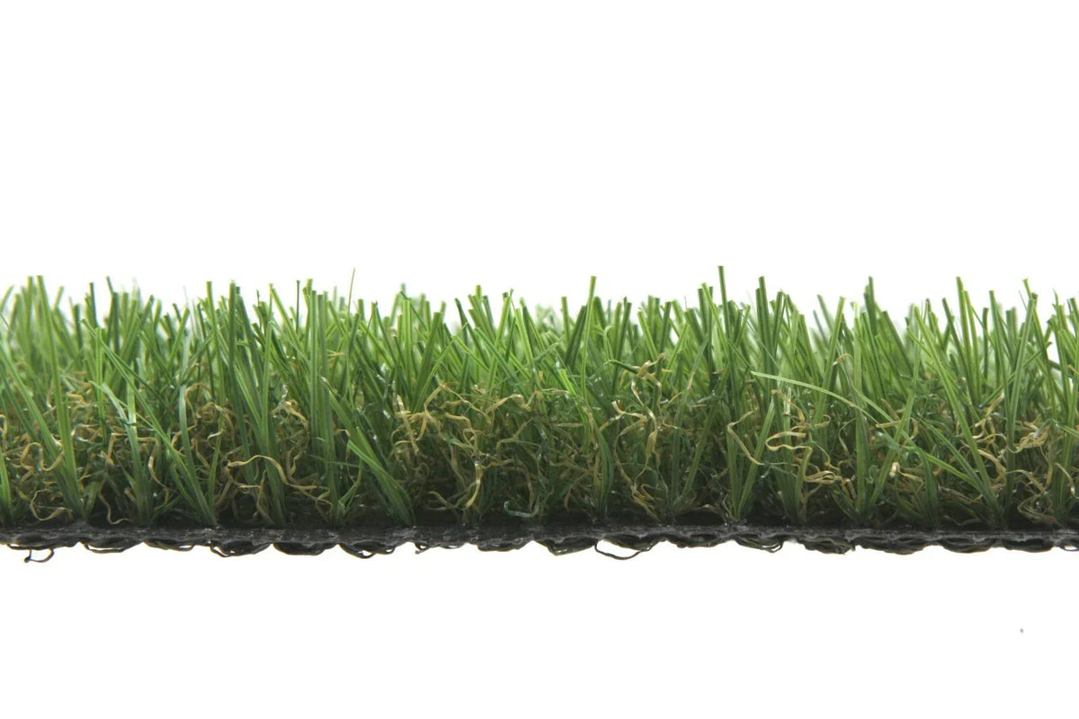 30mm Realistic Artificial Grass Natural Look Lawn Turf — on a clean white background