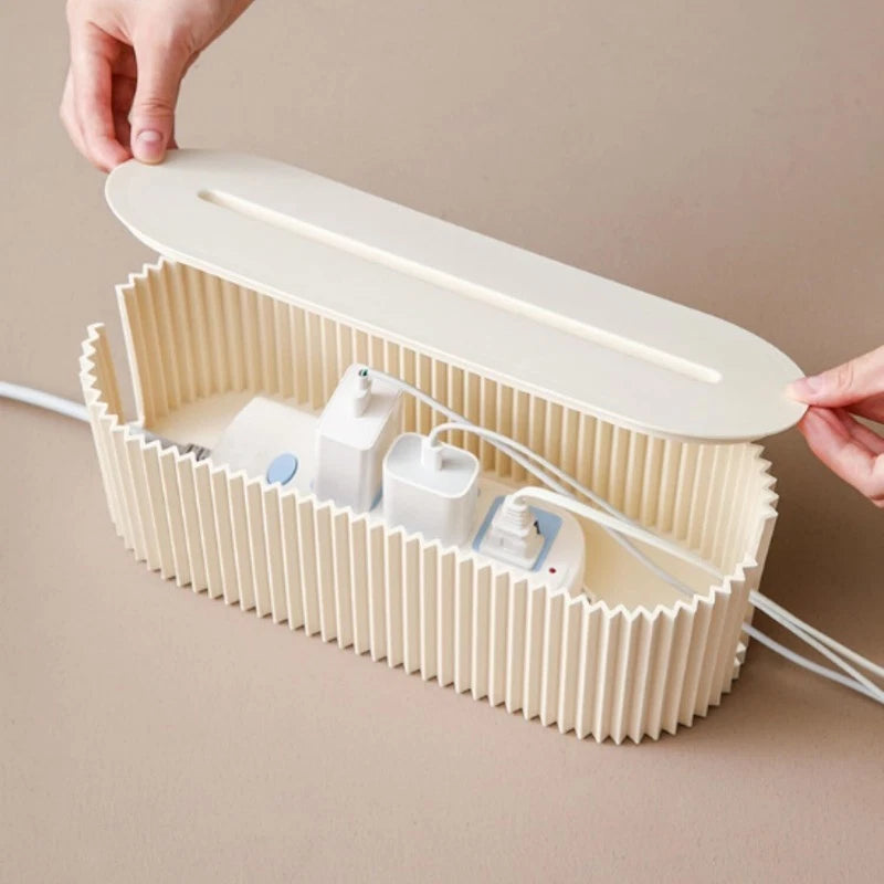 Cable Tidy Storage Box with Lid — alternate product view 15