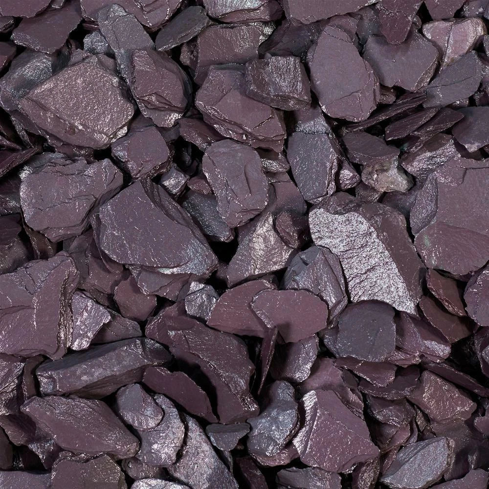 20kg Bag Blue 40mm Decorative Slate Chipping Aggregate Garden Driveway Landscape — alternate product view 2