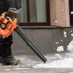 26cc Garden Yard Hand held Petrol Leaf Blower Powerful 2 Stroke Air Cooled Engine — alternate product view 4