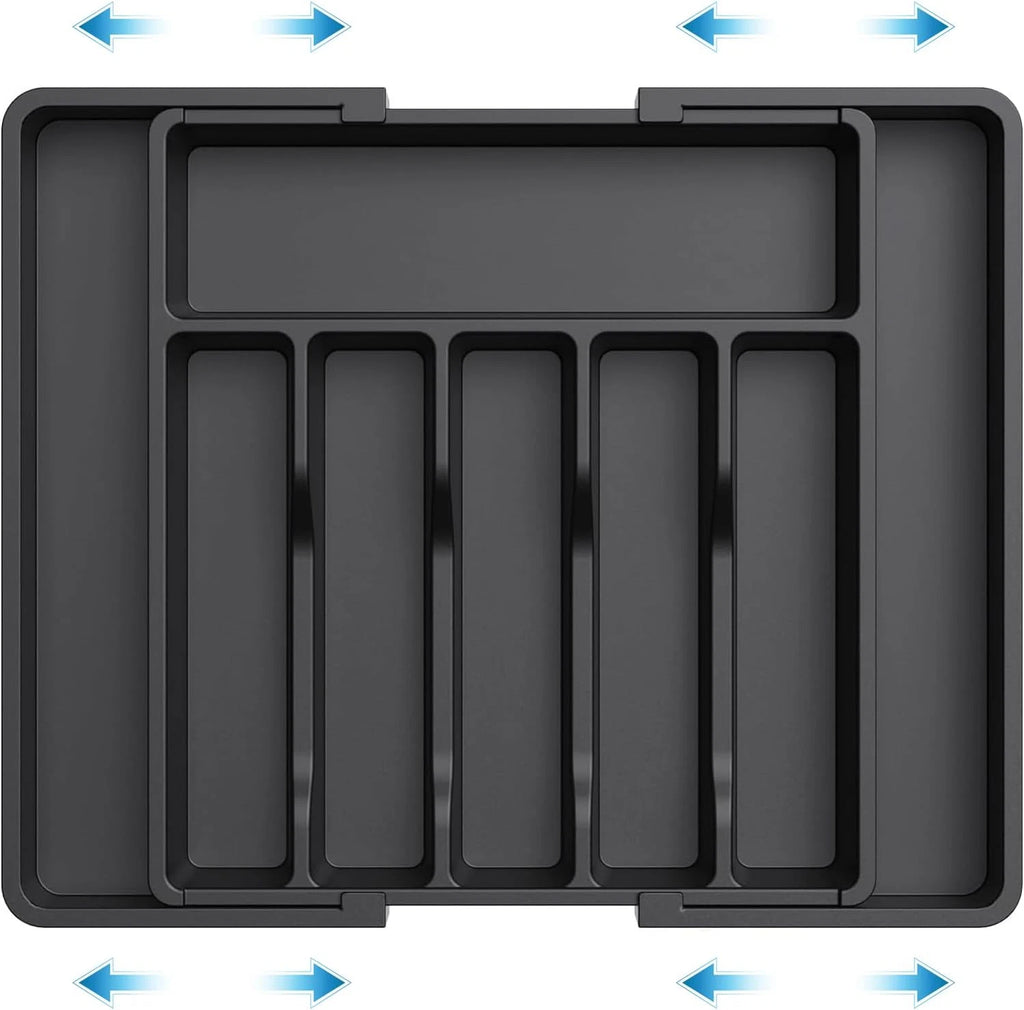 Expandable Cutlery Drawer Tray — 6 to 8 Sections — alternate product view 3