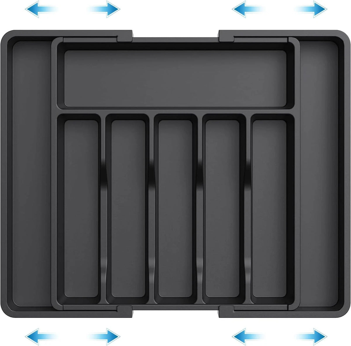 Expandable Cutlery Drawer Tray — 6 to 8 Sections — alternate product view 3