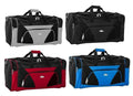 Foldable Travel Duffel Bag with Trolley Sleeve — on a clean white background