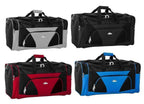 Foldable Travel Duffel Bag with Trolley Sleeve — on a clean white background