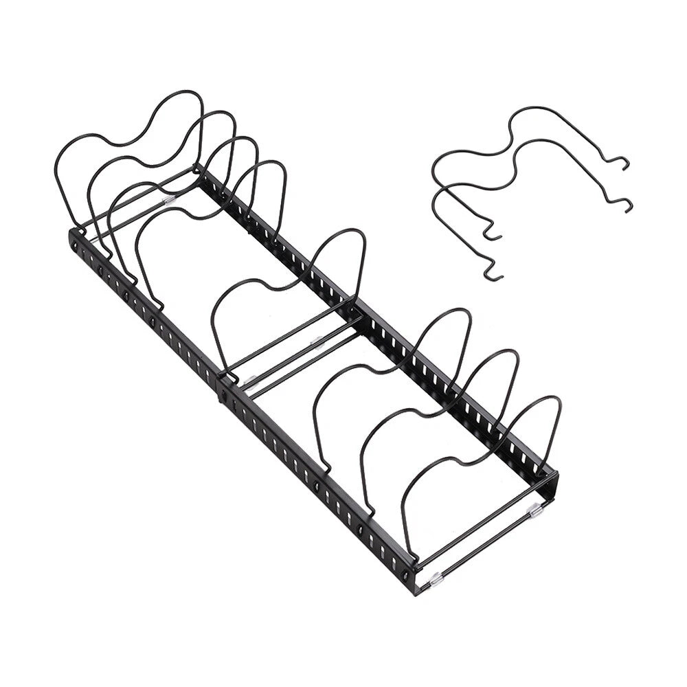 Duplicate Review — Expandable Pan & Lid Organiser Rack — 10 Dividers — alternate product view 9
