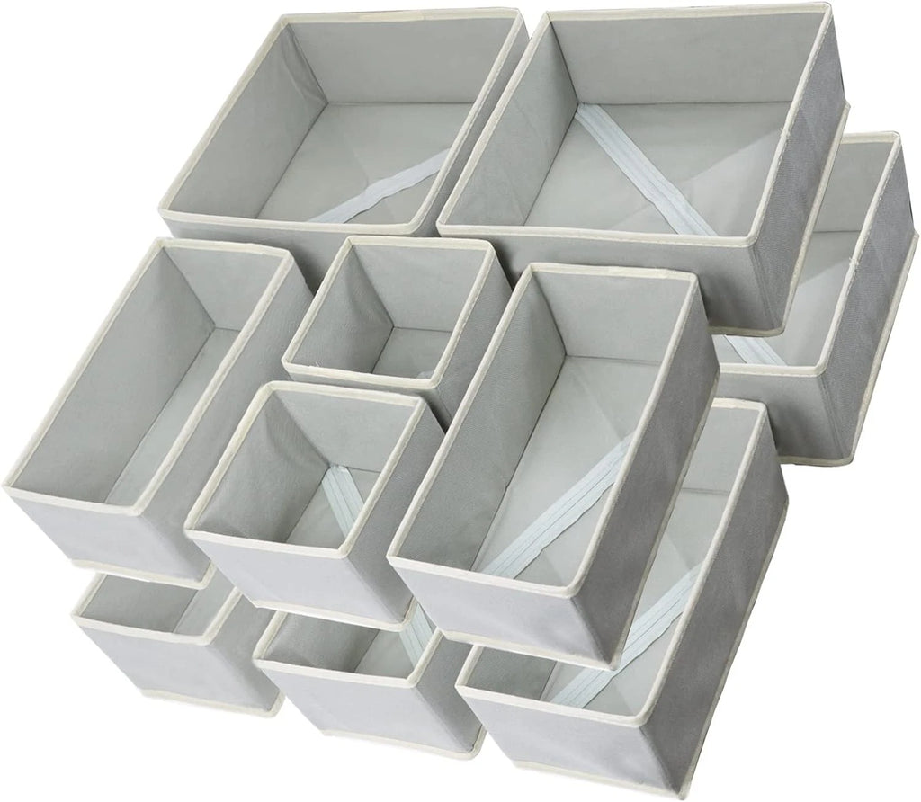 Foldable Fabric Drawer Organisers — 12 Pack — alternate product view 4