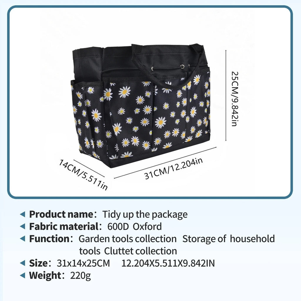 Multi-Pocket Garden Tool Tote Bag — alternate product view 7