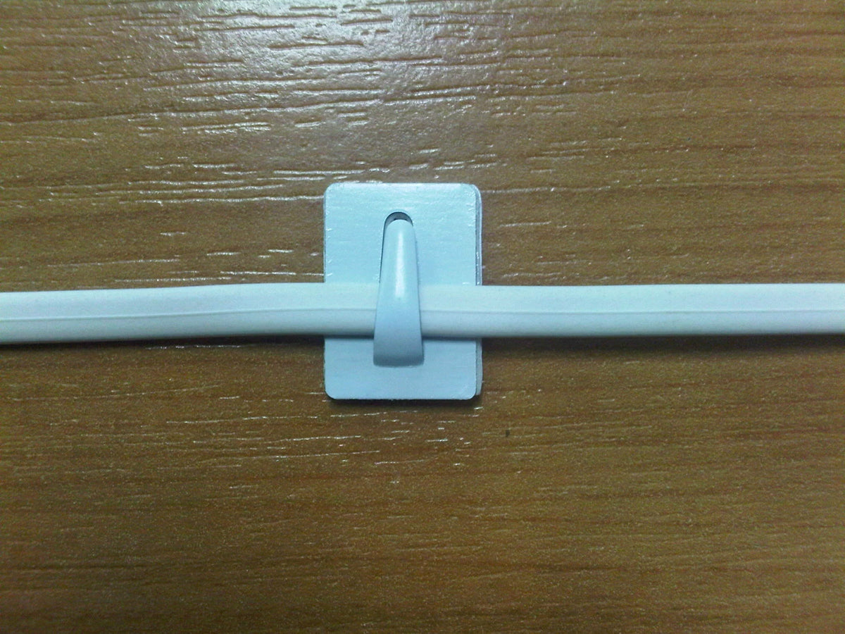 Self-Adhesive Cable Tidy Clips — 10 Pack — alternate product view 2