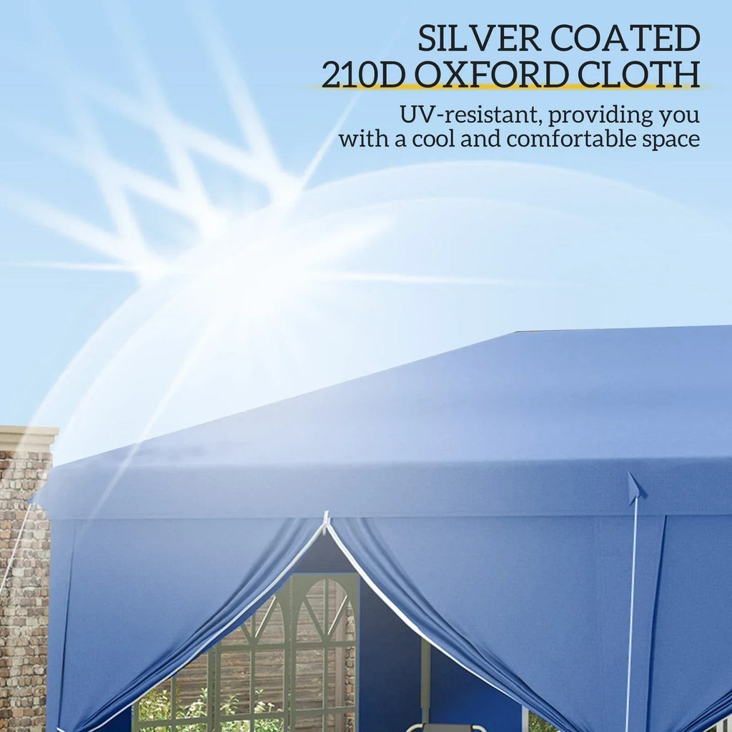 3x6m Garden Heavy Duty Pop Up Gazebo Marquee Party Tent Wedding Canopy New — alternate product view 8