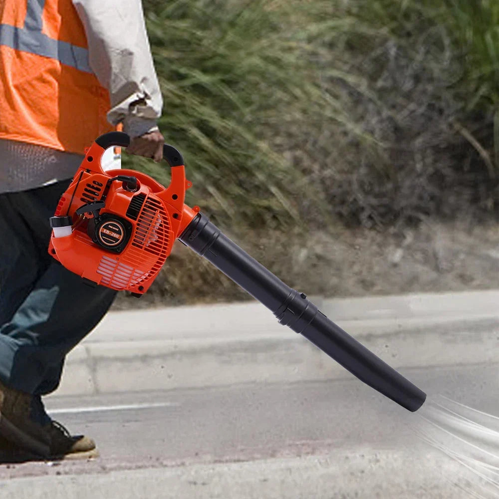 26cc Garden Yard Hand held Petrol Leaf Blower Powerful 2 Stroke Air Cooled Engine — alternate product view 5