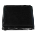 Tarpaulin Extra Heavy Duty Waterproof Cover Tarp 235GSM Ground Sheet Black — alternate product view 5